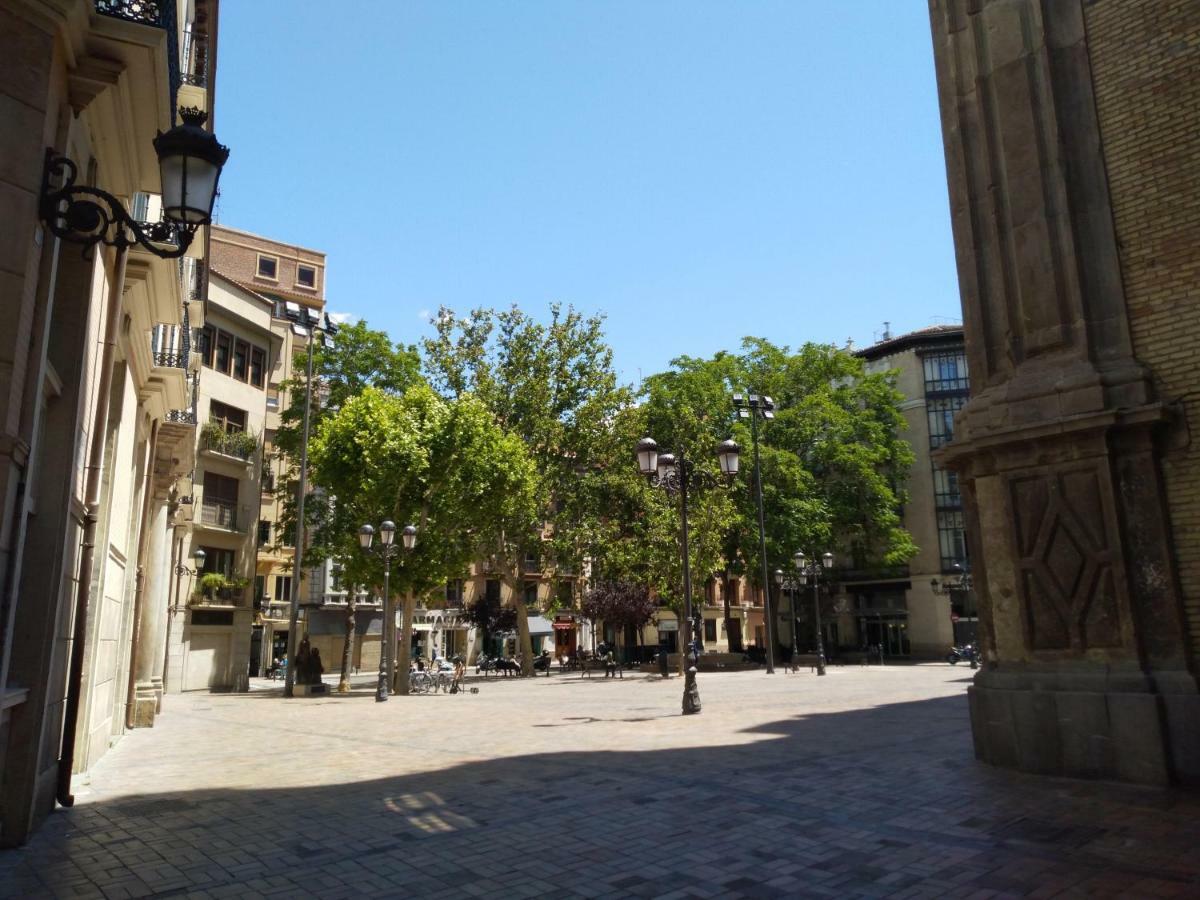 Acojedor Piso A Metros Del Pilar Y Plaza Espana Zaragoza Eksteriør billede